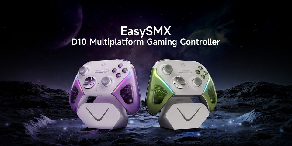 EasySMX Unleashes D10 Controller: Powered by EasyPos™ D-Pad and TMR Sticks for Upgraded Gaming