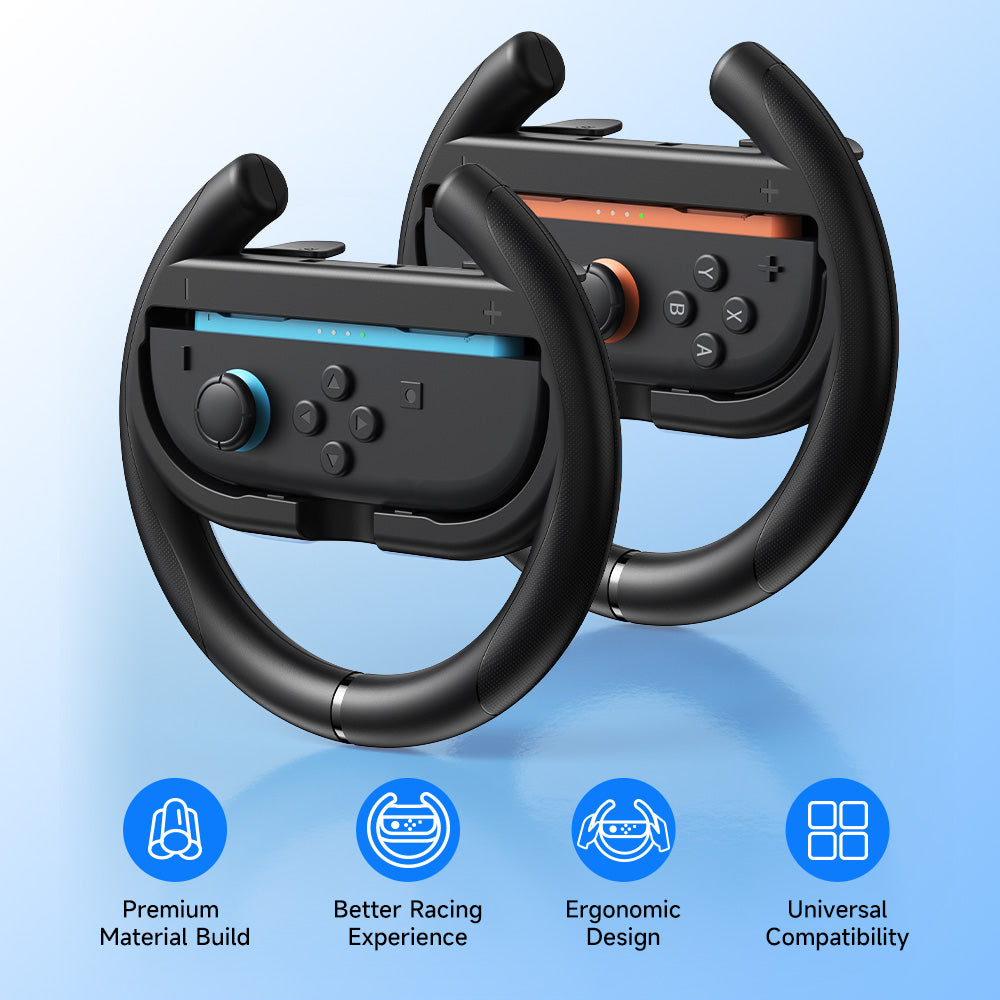 EasySMX® Racing Steering Wheel Bundle for Switch 2 & Switch 1