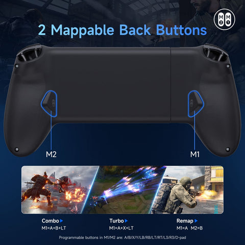 EasySMX® M15 Mobile Gaming Controller BlueTooth Version For Android, iPhone, and Switch