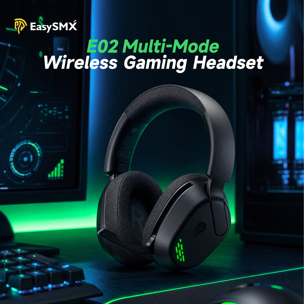 EasySMX® E02 Multi-Mode Wireless Gaming Headset