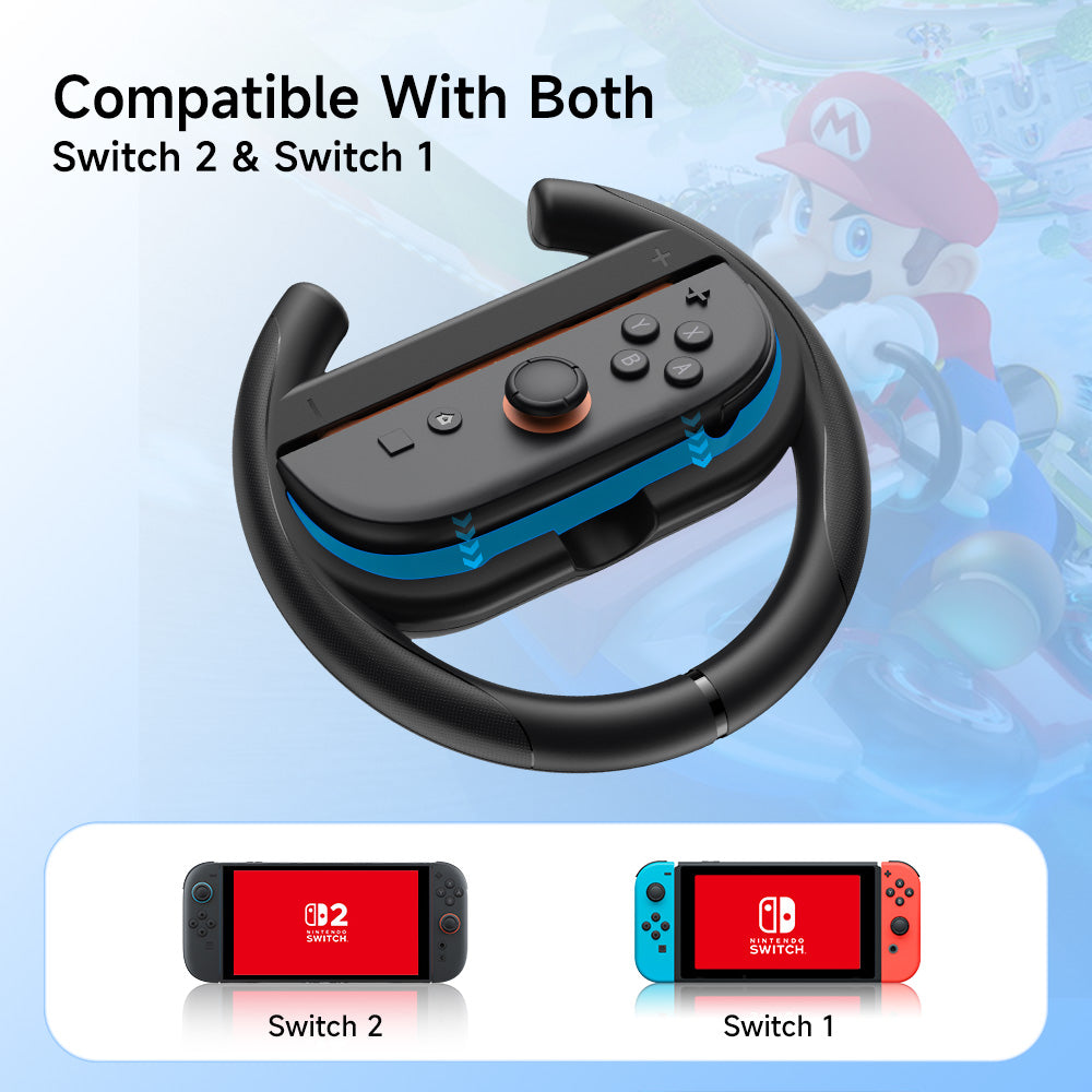 EasySMX® Racing Steering Wheel Bundle for Switch 2 & Switch 1