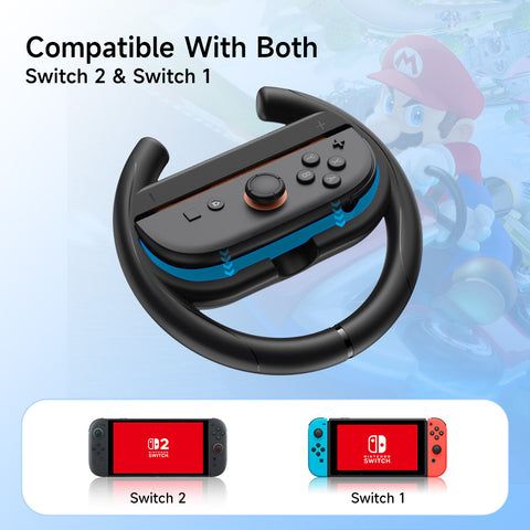 EasySMX® Racing Steering Wheel Bundle for Switch 2 & Switch 1