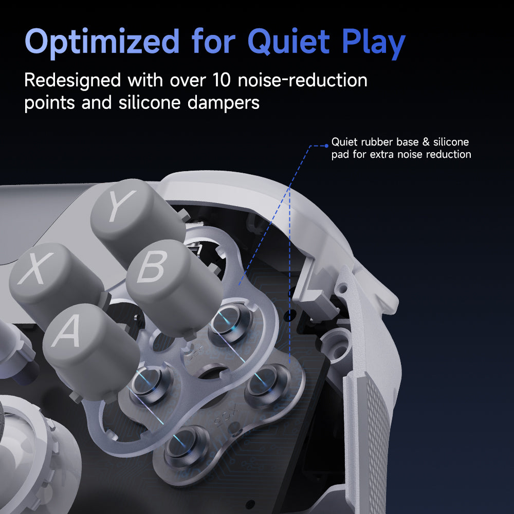 EasySMX® X05Pro Multiplatform Wireless Gaming Controller with Quiet Button