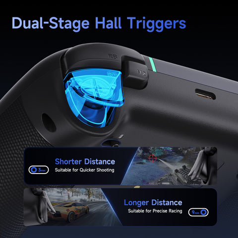 EasySMX® X05Pro Multiplatform Wireless Gaming Controller with Quiet Button