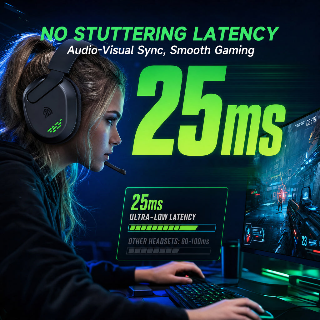 EasySMX® E02 Multi-Mode Wireless Gaming Headset
