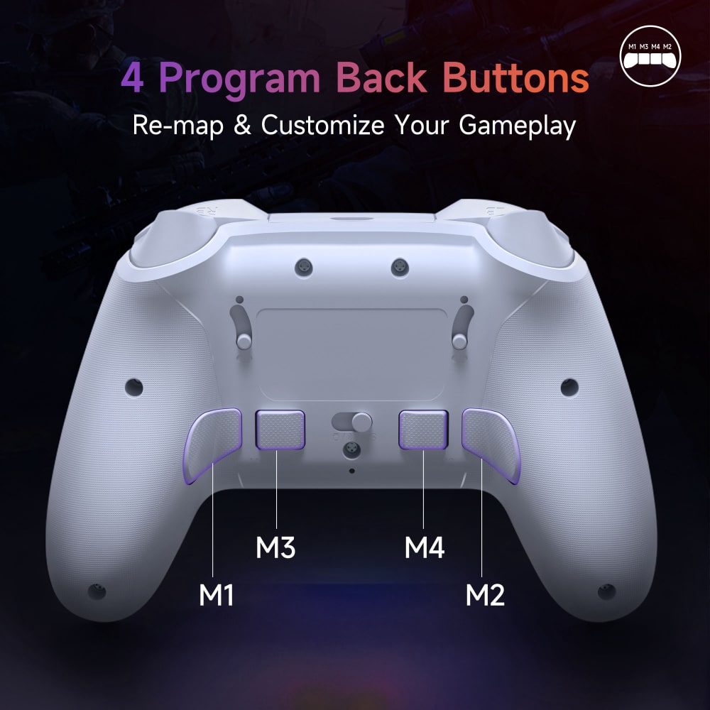 EasySMX® X20 Multiplatform Gaming Controller with Trigger Lock And Hall Effect Sensors