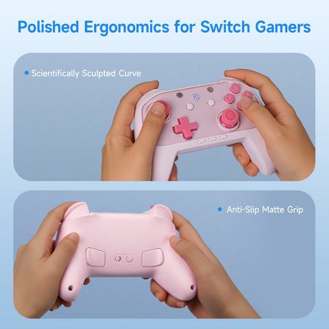 EasySMX® S10 Lite Gaming Controller for Switch 2: Wake up, Back Button and 9-Axis Motion Control (Pre-order)