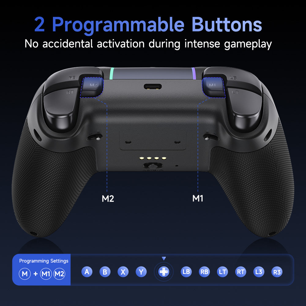 EasySMX® X05Pro Multiplatform Wireless Gaming Controller with Quiet Button