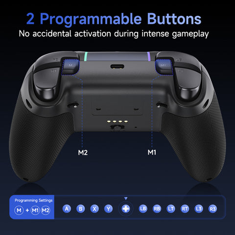 EasySMX® X05Pro Multiplatform Wireless Gaming Controller with Quiet Button