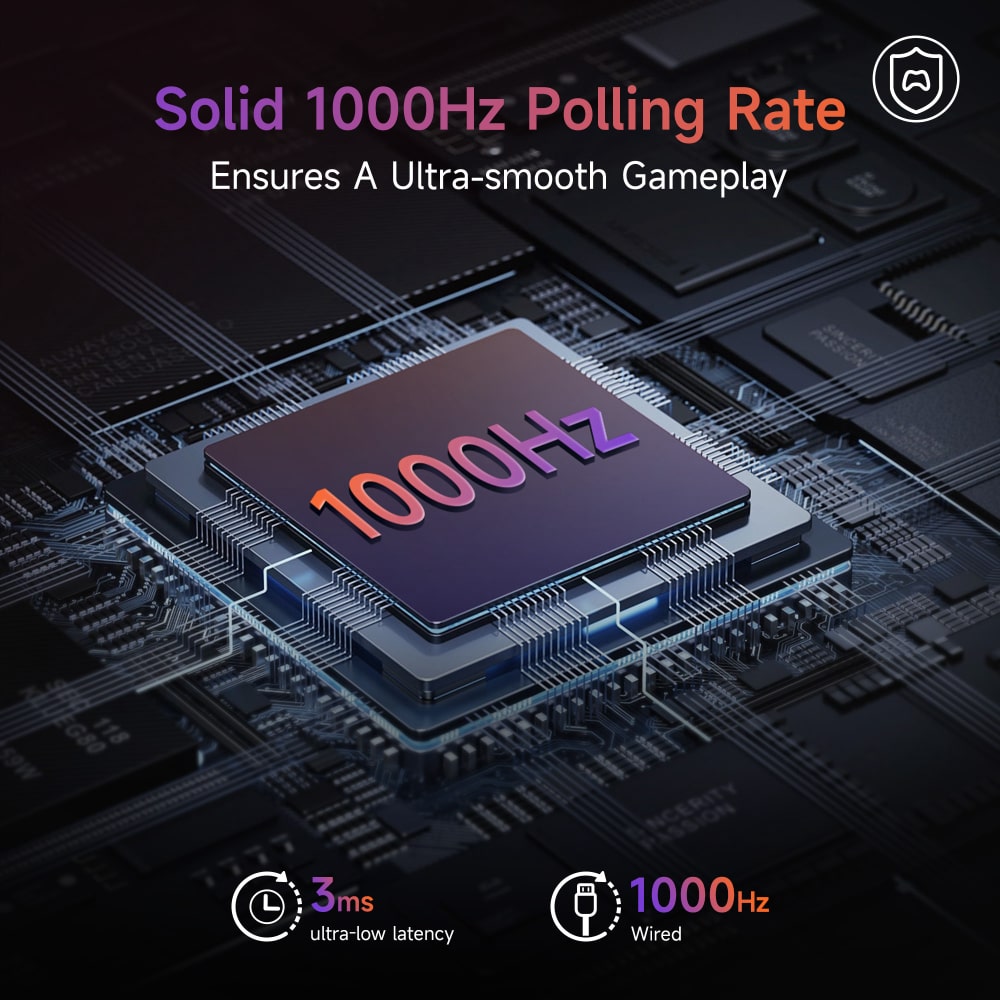 EasySMX-X20-1000Hz Polling Rate